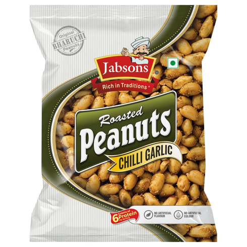Jabsons Foods Chilli Garlic Roasted Peanut