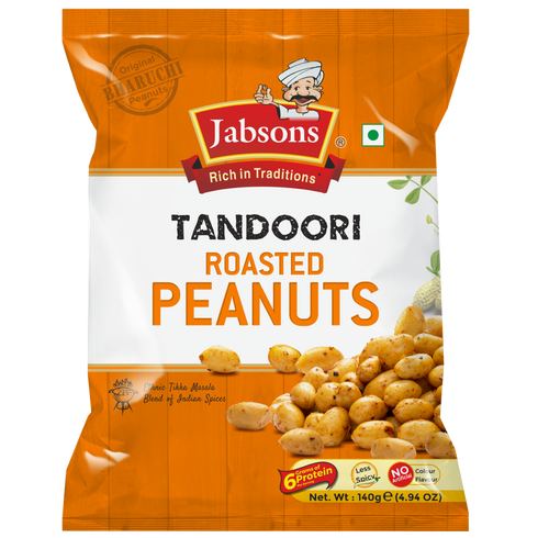 Jabsons Foods Tandoori Roasted Peanuts