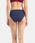 Jockey Medium Coverage Cotton Bikini with Concealed Waistband | Dark Prints | Pack of 3