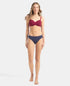 Jockey Medium Coverage Cotton Bikini with Concealed Waistband | Dark Prints | Pack of 3