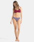 Jockey Medium Coverage Cotton Bikini with Concealed Waistband | Dark Prints | Pack of 3