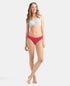 Jockey Medium Coverage Cotton Bikini with Concealed Waistband | Dark Prints | Pack of 3
