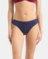 Jockey Medium Coverage Cotton Bikini with Concealed Waistband | Dark Prints | Pack of 3