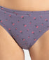 Jockey Medium Coverage Cotton Bikini with Concealed Waistband | Dark Prints | Pack of 3