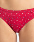 Jockey Medium Coverage Cotton Bikini with Concealed Waistband | Dark Prints | Pack of 3