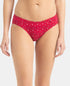 Jockey Medium Coverage Cotton Bikini with Concealed Waistband | Dark Prints | Pack of 3