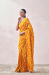 Mohey Mustard Self Design Saree