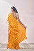Mohey Mustard Self Design Saree
