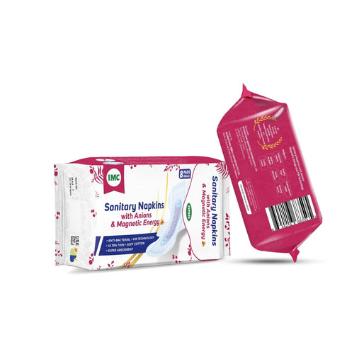 IMC Sanitary Napkins with Anions and Magnetic Energy