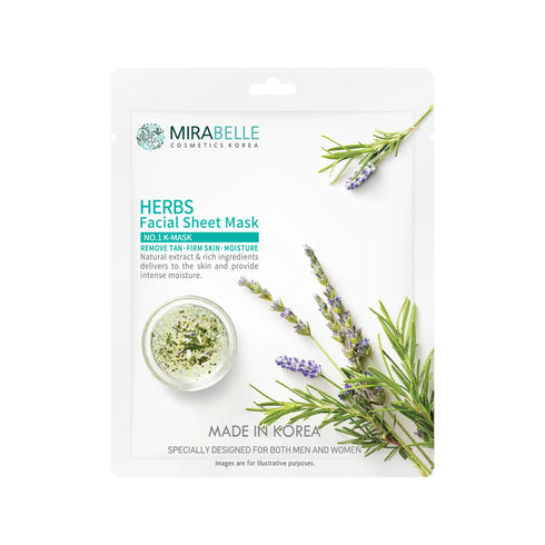Mirabelle Korea Herbs Facial Sheet Mask