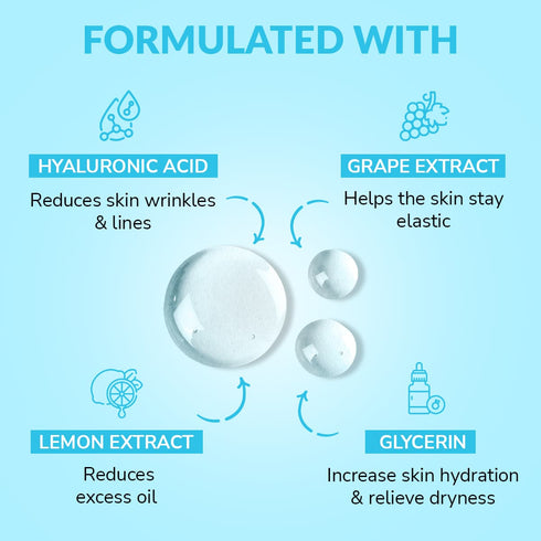 Mirabelle Korea Hyaluronic Acid Facial Sheet Mask