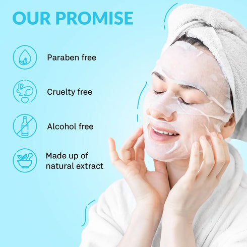Mirabelle Korea Hyaluronic Acid Facial Sheet Mask