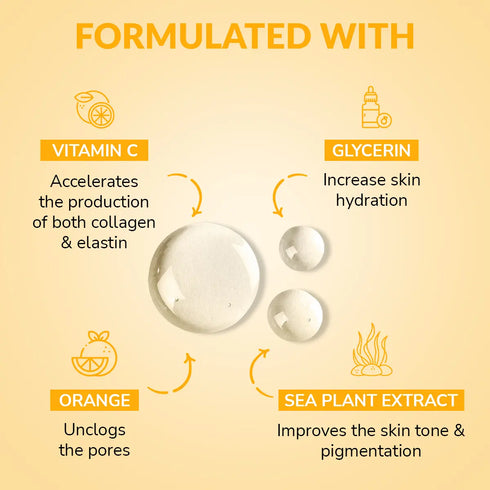 Mirabelle Korea Vitamin C & E Facial Sheet Mask
