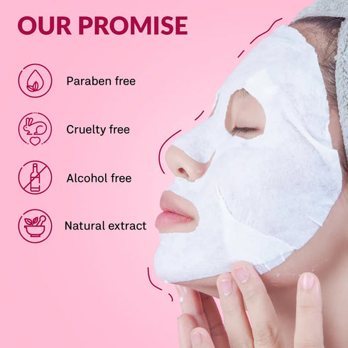 Mirabelle Korea Rice Water Facial Sheet Mask