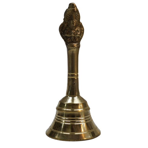 Brass Pooja Puja Hanuman Bell 61g Pack of 1
