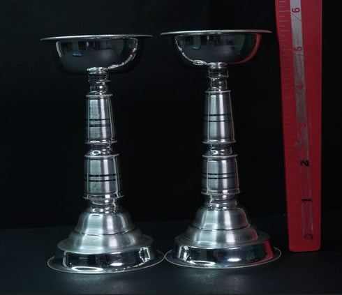Pure Silver Lamps 142.42g By Mahita Collections