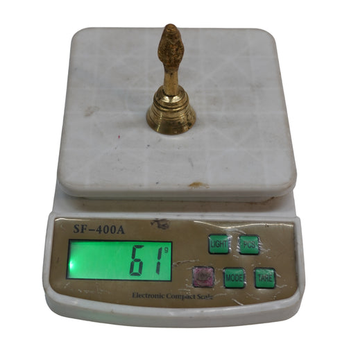 Brass Pooja Puja Hanuman Bell 61g Pack of 1