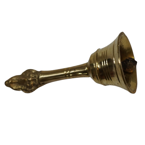 Brass Pooja Hand Hanuman Bell 87g Pack of 1