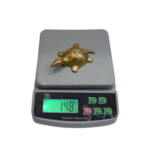 Small Brass Tortoise Decor 148g