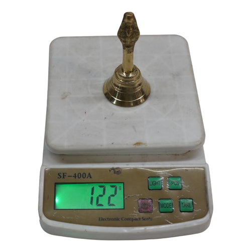 Brass Pooja Hanuman Bell 122g Pack of 1