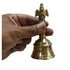 Brass Pooja Bell with Garun 220g Pack of 1