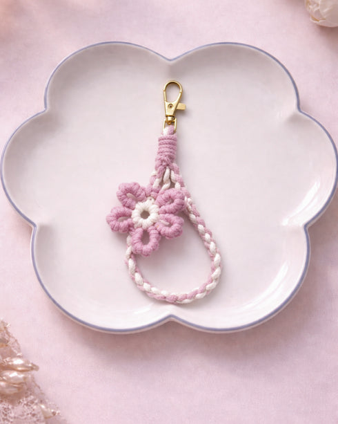 Ecoright Petal Crochet Phone Charm