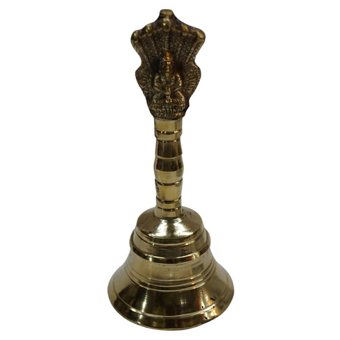 Brass Pooja Mandir Bell 961g Pack of 1