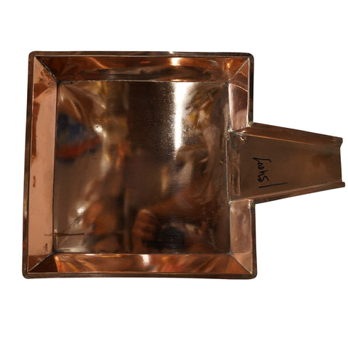 Copper Havan Kund for Pooja 1071g Pack of 1