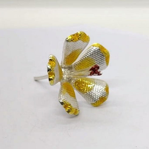 Pure Silver Flowers for Pooja, Return Gifts 4g