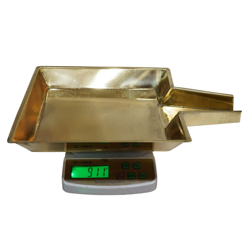 Brass Havan Kund for Pooja 911g Pack of 1