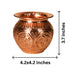Pure copper Pooja Kalash 3.7 Inches Height