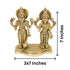 Brass Standing Vishnu Lakshmi Idol 1997g