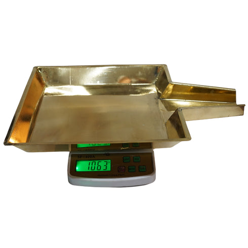 Brass Havan Kund for Pooja 1663g Pack of 1