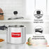 Prestige Nakshatra Plus Svachh Aluminium Spillage Control Pressure Cooker 3 L Silver
