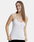 Jockey Women Super Combed Cotton Rib Camisole | White