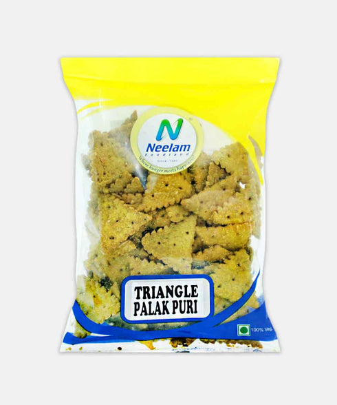 Neelam Foodland Tringle Palak Puri