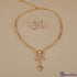 Golden Cascade Elegance Necklace Set