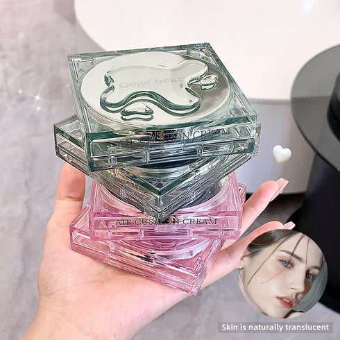 Gege Bear Rain And Dew Transparent Air Cushion Foundation