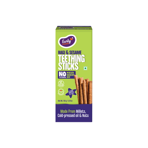 Early Foods Ragi and Sesame Teething Sticks