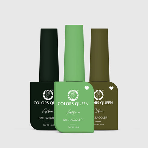 Colors Queen Affair Matte Nail Paint Set of 3 – Highly Pigmented Enamel