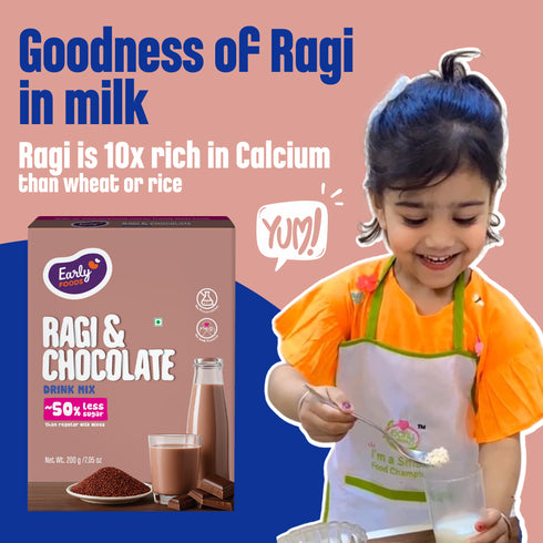 Early Foods Ragi and Chocolate Drink Mix