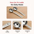 Vinod Stainless Steel Basting Serving Ladle Serving Spoon Karchi Set of 2 18 cm High Quality Stainless Steel Rust Free Dishwasher Safe No 1