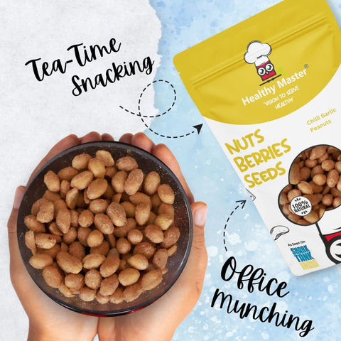 Healthy Master Chilli Garlic Peanuts