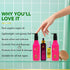 Kt Professional Complete Hair Care Kit with 6X Shampoo & Conditioner 250ml Argan Oil 50ml Keratin Shine Luxe Mist