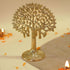 Pure Brass Kalpvriksh Tree with Birds (7 inch)