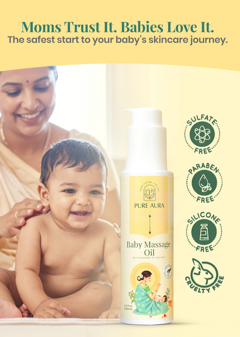 Pure Aura Baby Massage Oil