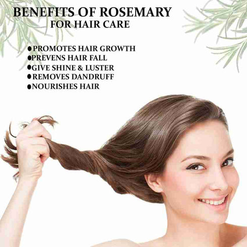 Indiana Rosemary Dried Leaves with Applicator For Hair Growth 100g