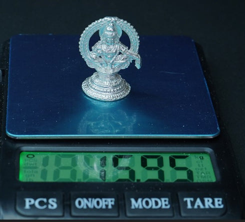 Pure Silver Ayyappa 15.95g By Mahita Collections