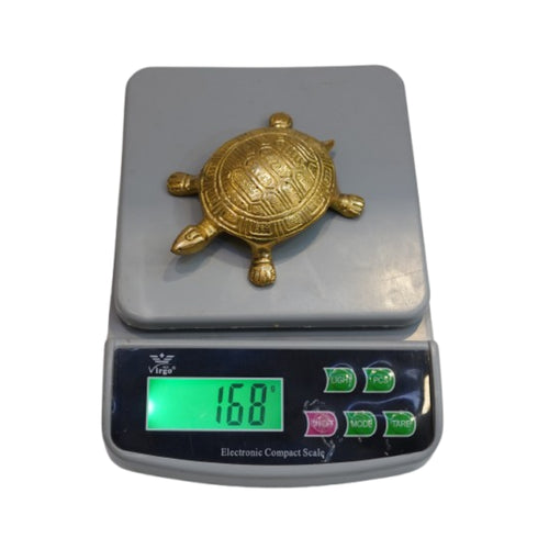 Traditional Brass Turtle Figurine 168g