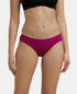 Jockey Medium Coverage Cotton Bikini With Exposed Waistband | Dark Assorted | Pack of 3
